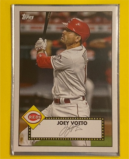 2021 Topps Series 1 1952 Topps Redux #T52-48 Joey Votto — front