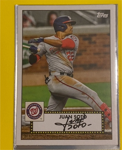 2021 Topps 1952 Redux #T52-9 Juan Soto — front