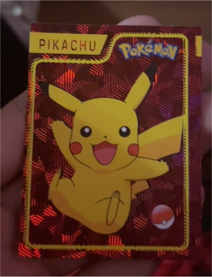2024 Pokemon Slammer Sticker #Em11 Pikachu — front