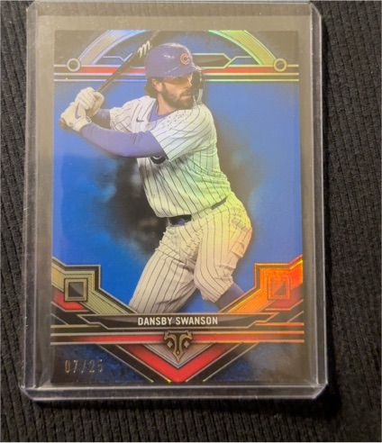 2024 Topps Triple Threads Onyx #65 Dansby Swanson — front