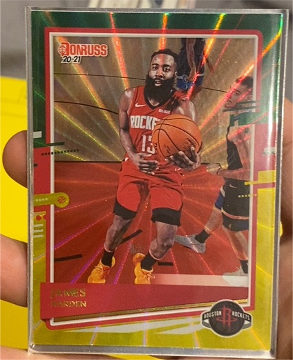 2020-21 Donruss #37 James Harden Houston Rockets — front
