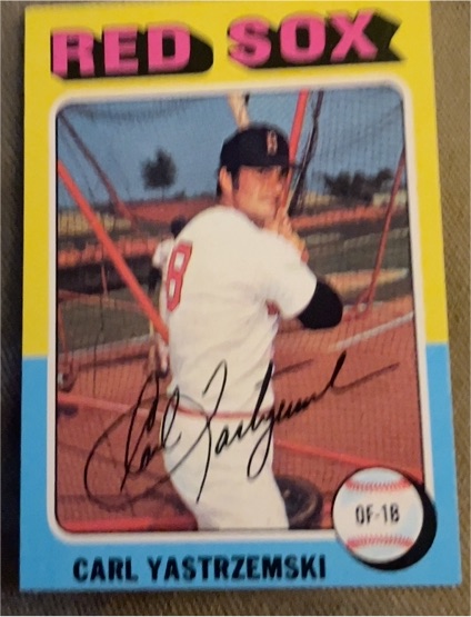 1975 Topps #280 Carl Yastrzemski — front