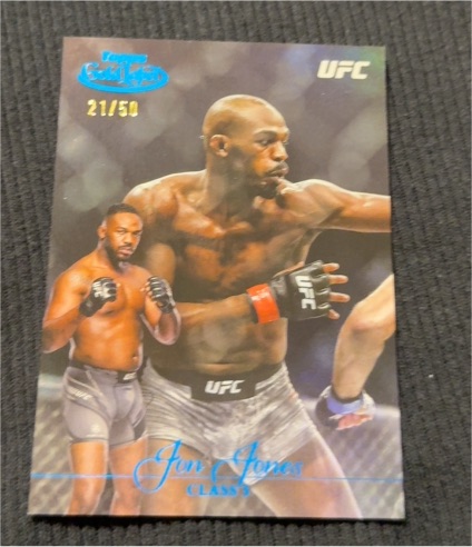2024 Topps Gold Label UFC #21 Jon Jones — front