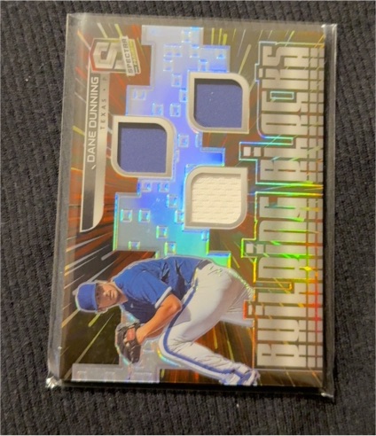 2021 Donruss Optic #BB-DD Dane Dunning Building Blocks — front