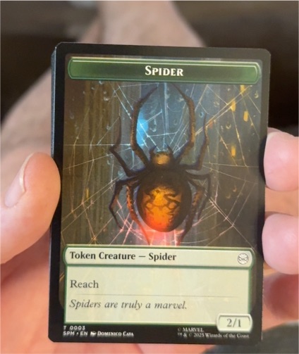 2023 Magic: The Gathering #0003 Spider Token — front