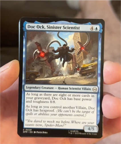 2025 Magic: The Gathering #29 Doc Ock, Sinister Scientist — front
