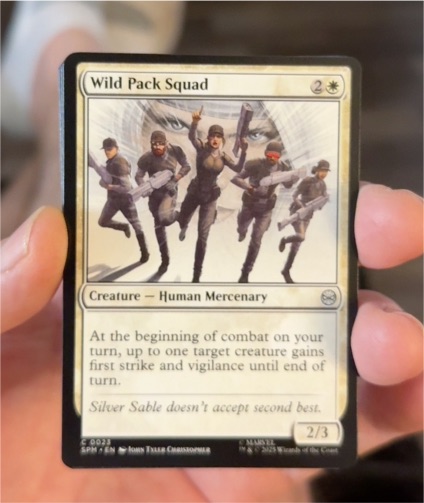 2025 Magic: The Gathering #23 Wild Pack Squad — front