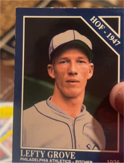 1992 The Sporting News Conlon Collection #2 Lefty Grove — front