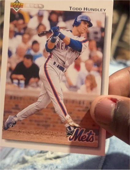 1992 Upper Deck #59 Todd Hundley — front