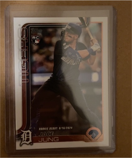 2025 Topps Update Series #US93 Jace Jung — front