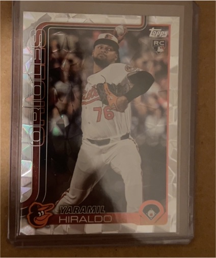 2025 Topps Update #US210 Yaramil Hiraldo — front