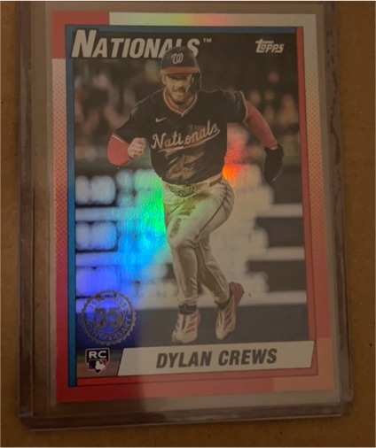 2025 Topps Update #U90-46 Dylan Crews — front