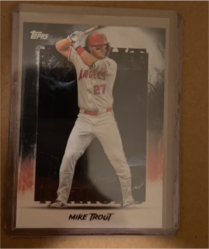 2024 Topps Update Series #AC-12 Mike Trout — front