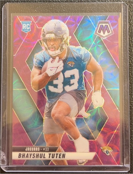 2025 Panini Mosaic #385 Bhayshul Tuten — front