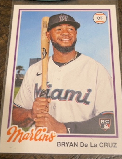 2022 Topps Archives #138 Bryan De La Cruz — front