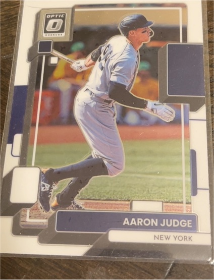 2022 Donruss Optic #156 Aaron Judge — front
