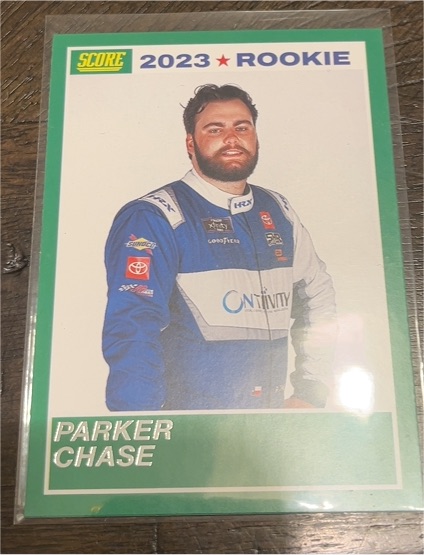 2023 Panini Chronicles Score #6 Parker Chase Rookie — front