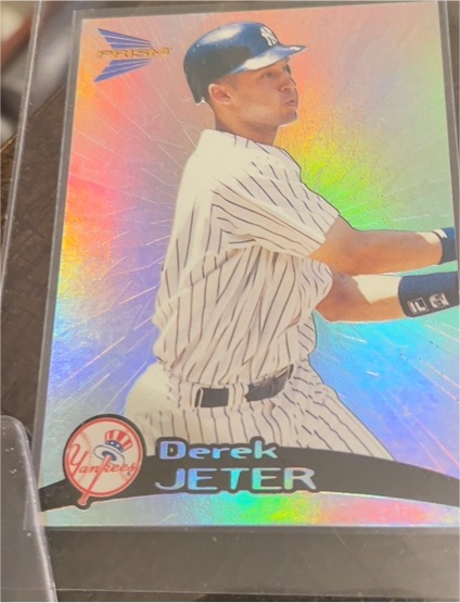 1999 Pacific Prism #100 Derek Jeter — front