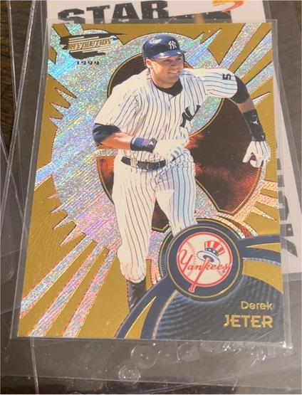 1999 Pacific Revolution #95 Derek Jeter — front
