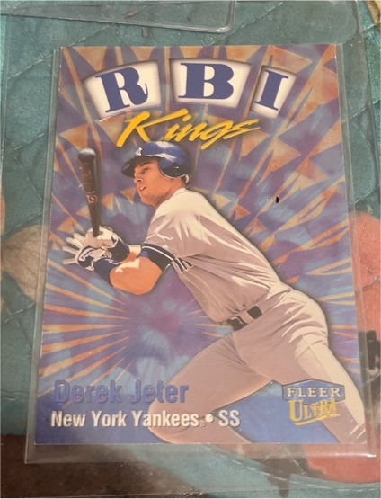 1999 Fleer Ultra RBI Kings #18RK Derek Jeter — front