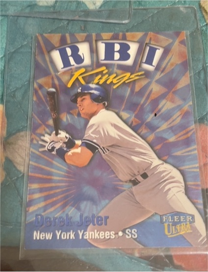 1999 Fleer Ultra #18RK Derek Jeter RBI Kings — front