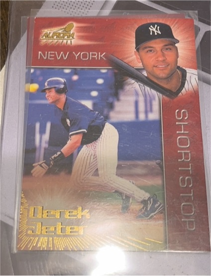 1998 Pacific Aurora #58 Derek Jeter — front