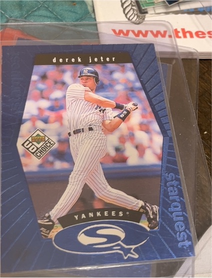 1999 Upper Deck Choice StarQuest #SQ4 Derek Jeter — front