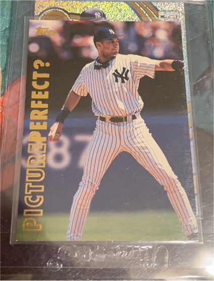 1999 Topps Picture Perfect #P10 Derek Jeter — front