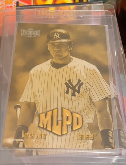 1999 Metal Universe #281 Derek Jeter MLPD — front