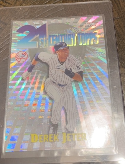 2000 Topps 21st Century #C3 Derek Jeter — front