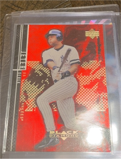2000 Upper Deck Black Diamond Rookie Edition #40 Derek Jeter — front