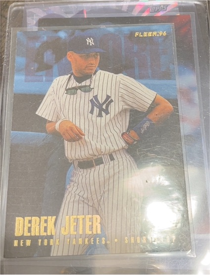 1996 Fleer Update #U226 Derek Jeter — front