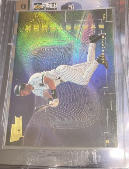 2000 Upper Deck Black Diamond #65 Derek Jeter — front
