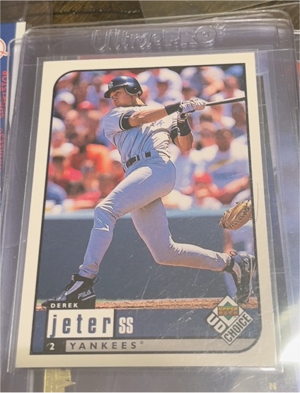 1999 Upper Deck Choice #115 Derek Jeter — front