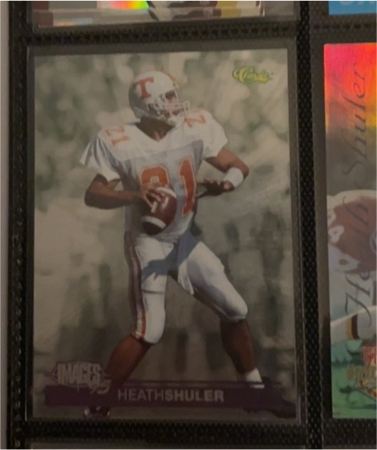 1995 Classic Images #45 Heath Shuler — front