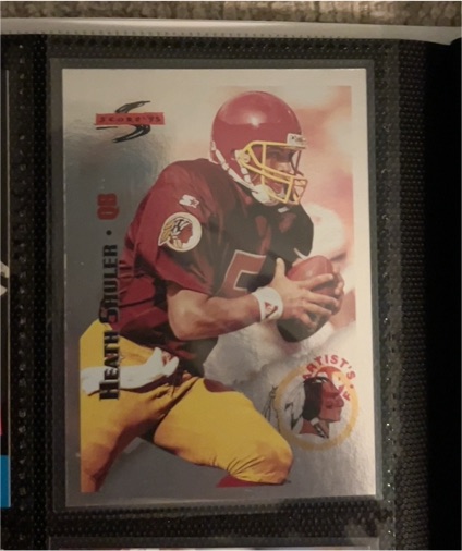 1995 Score #180 Heath Shuler — front