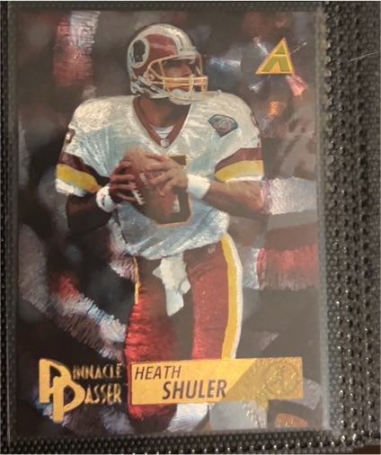 1995 Pinnacle Trophy Collection #200 Heath Shuler — front