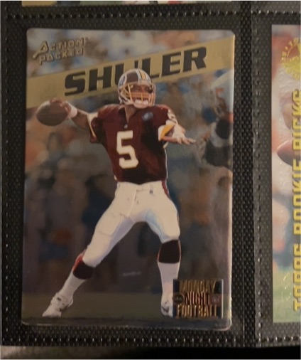 1995 Action Packed Monday Night Football #34 Heath Shuler — front
