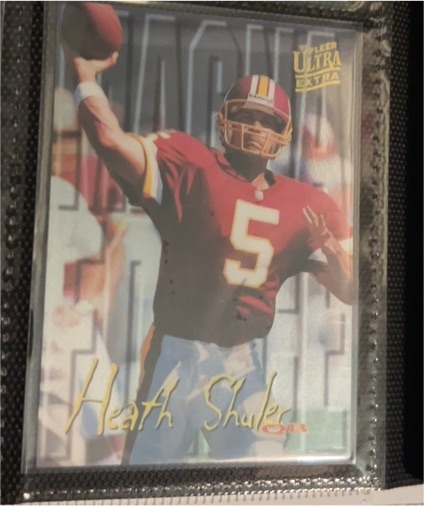 1995 Fleer Ultra Extra Magna Force #5 Heath Shuler — front