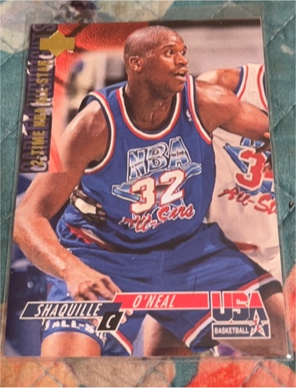 1994 Upper Deck USA #51 Shaquille O'Neal — front