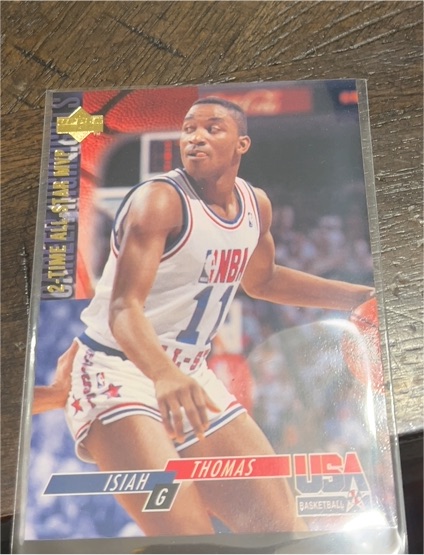1994 Upper Deck USA Basketball #70 Isiah Thomas — front
