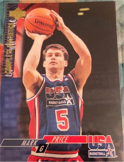 1994 Upper Deck USA #60 Mark Price — front