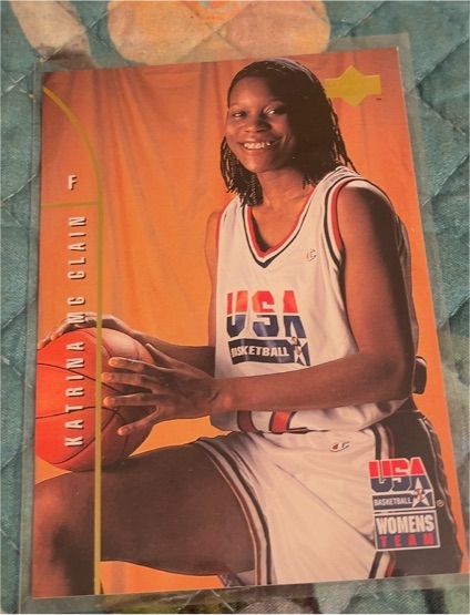 1994 Upper Deck USA Basketball #82 Katrina McClain — front