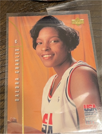 1994 Upper Deck USA Basketball #80 Daedra Charles — front