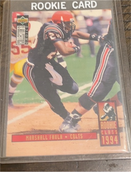 1994 Upper Deck Collector's Choice #14 Marshall Faulk — front