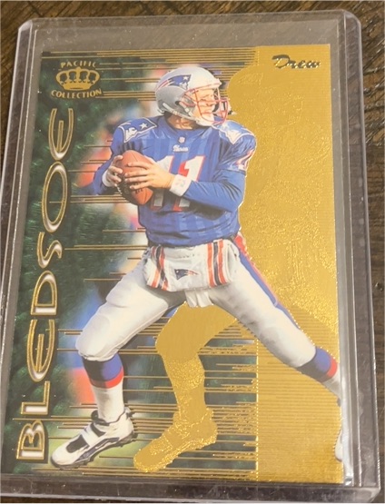 1997 Pacific Collection #22 Drew Bledsoe — front
