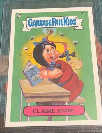 2006 Topps Garbage Pail Kids All-New Series 5 #23a Claire Snare — front
