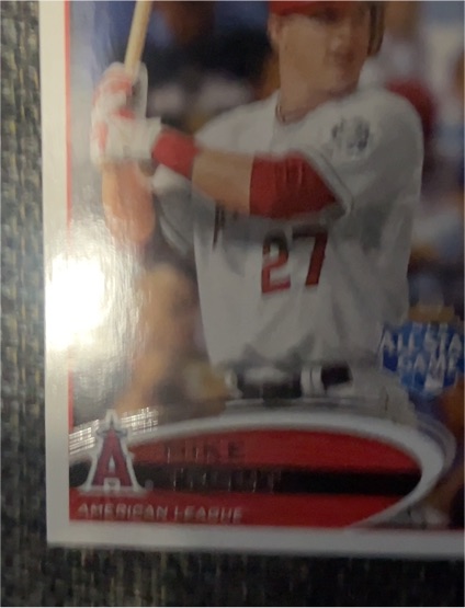 2024 Topps #11 Mike Trout — front