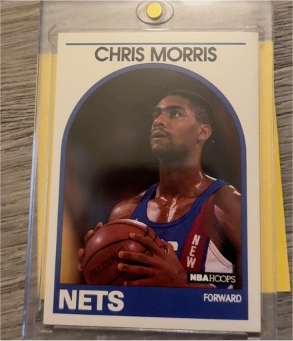 1989-90 NBA Hoops #26 Chris Morris — front