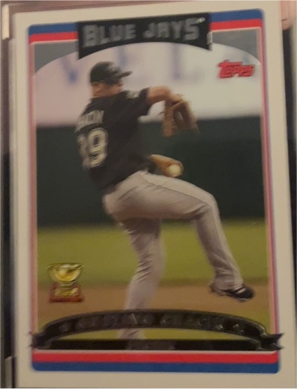 2006 Topps #540 Gustavo Chacin — front